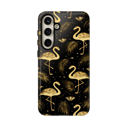 "Gold Flamingo" Mobile Phone Case