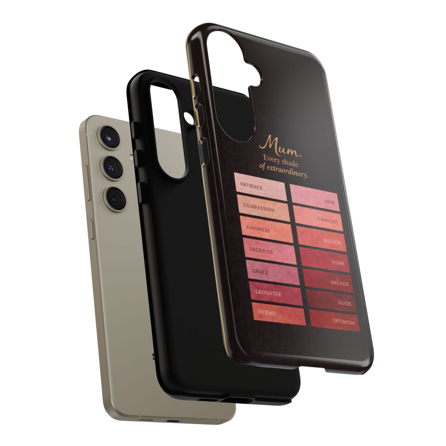 "Every Shade of Extraordinary" Mobile Phone Case (blush)