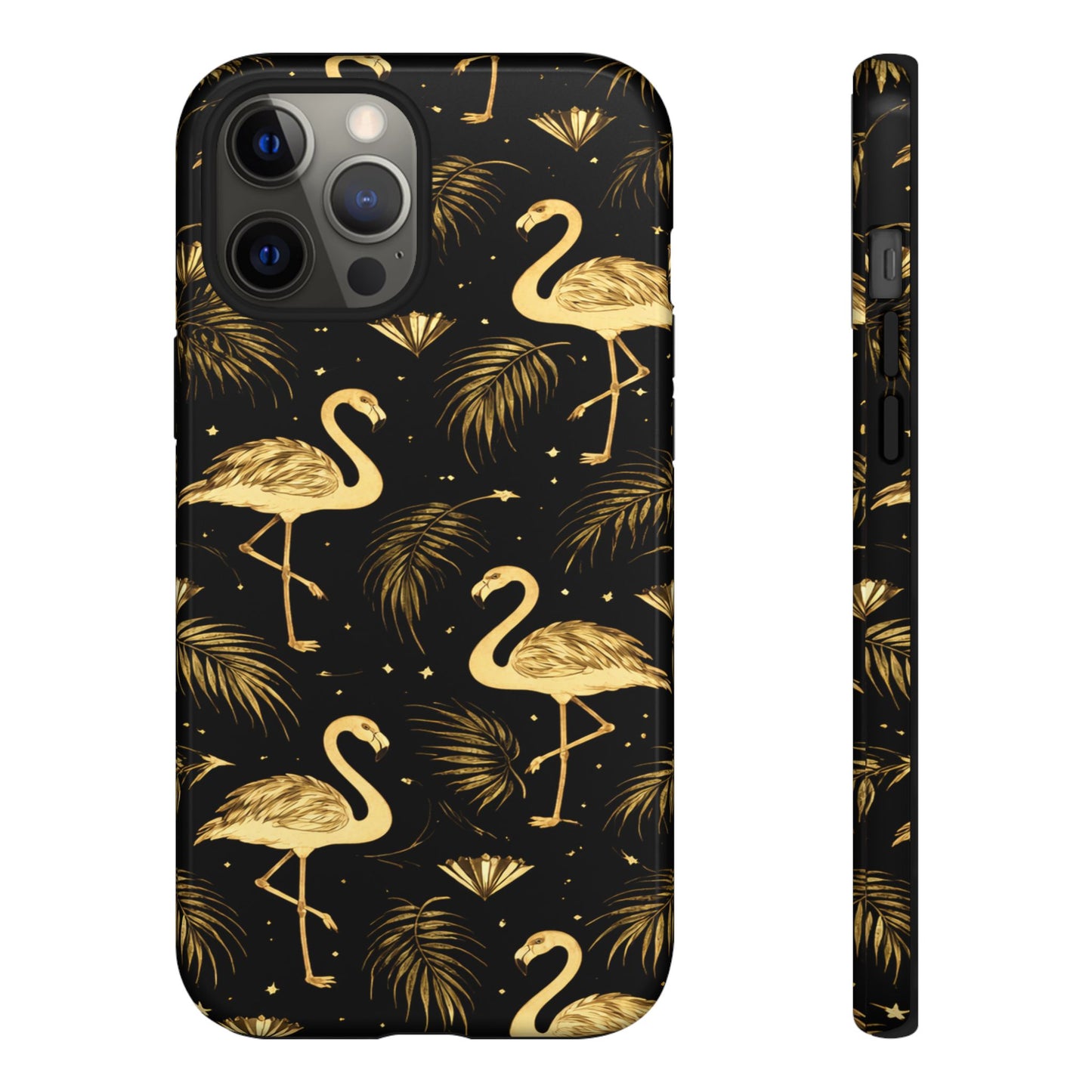 "Gold Flamingo" Mobile Phone Case