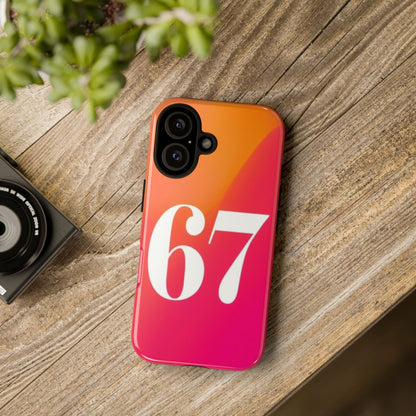 "67" Mobile Phone Case