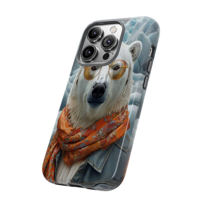 "Urban Zen Polar Bear" Mobile Phone Case