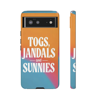 "Togs, Jandals and Sunnies" Mobile Phone Case