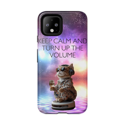 "Keep calm and turn up the Volume" Mobile Phone Case (mix)