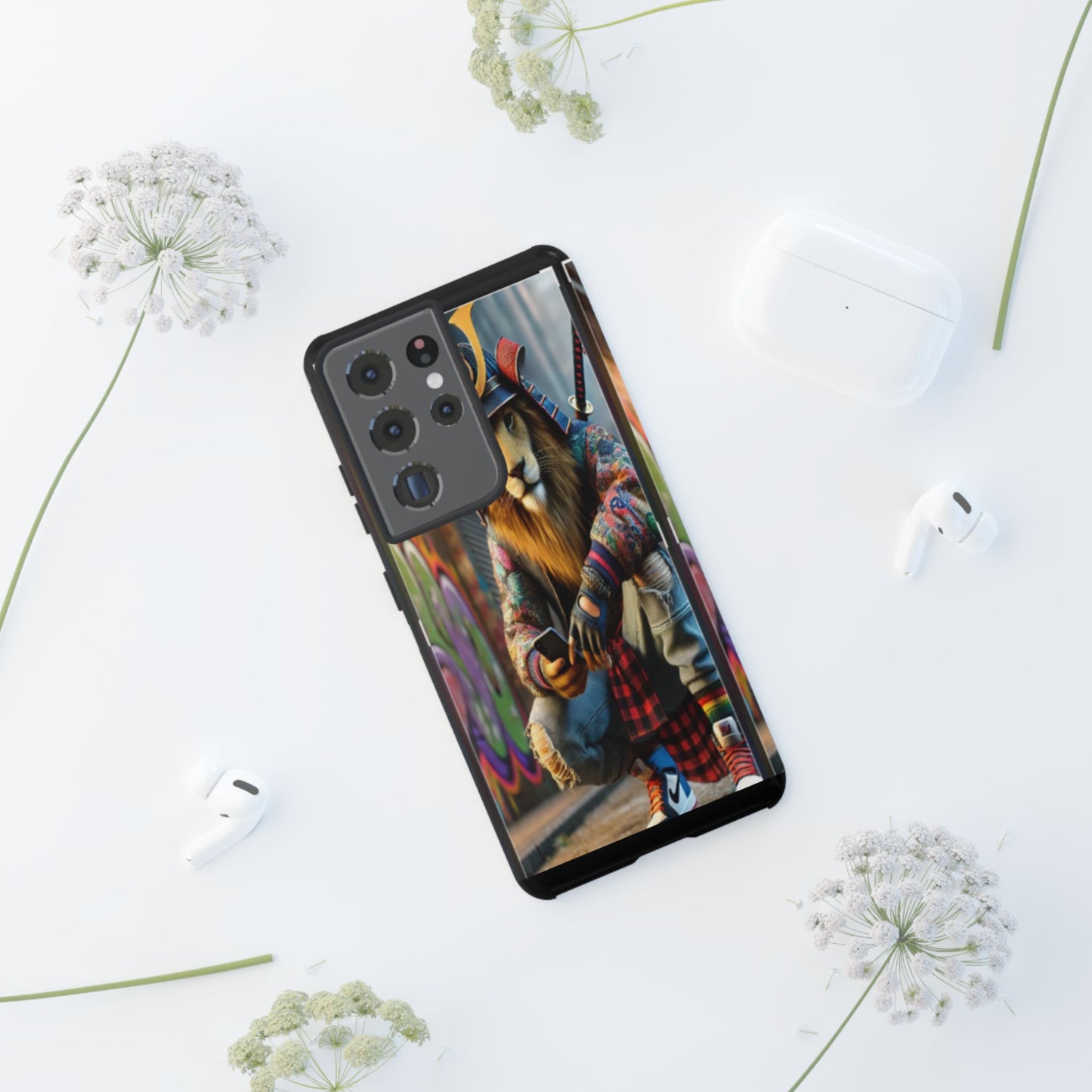 "King of the Concrete Jungle" Mobile Phone Case