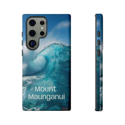 "Mount Maunganui" Mobile Phone Case (green)