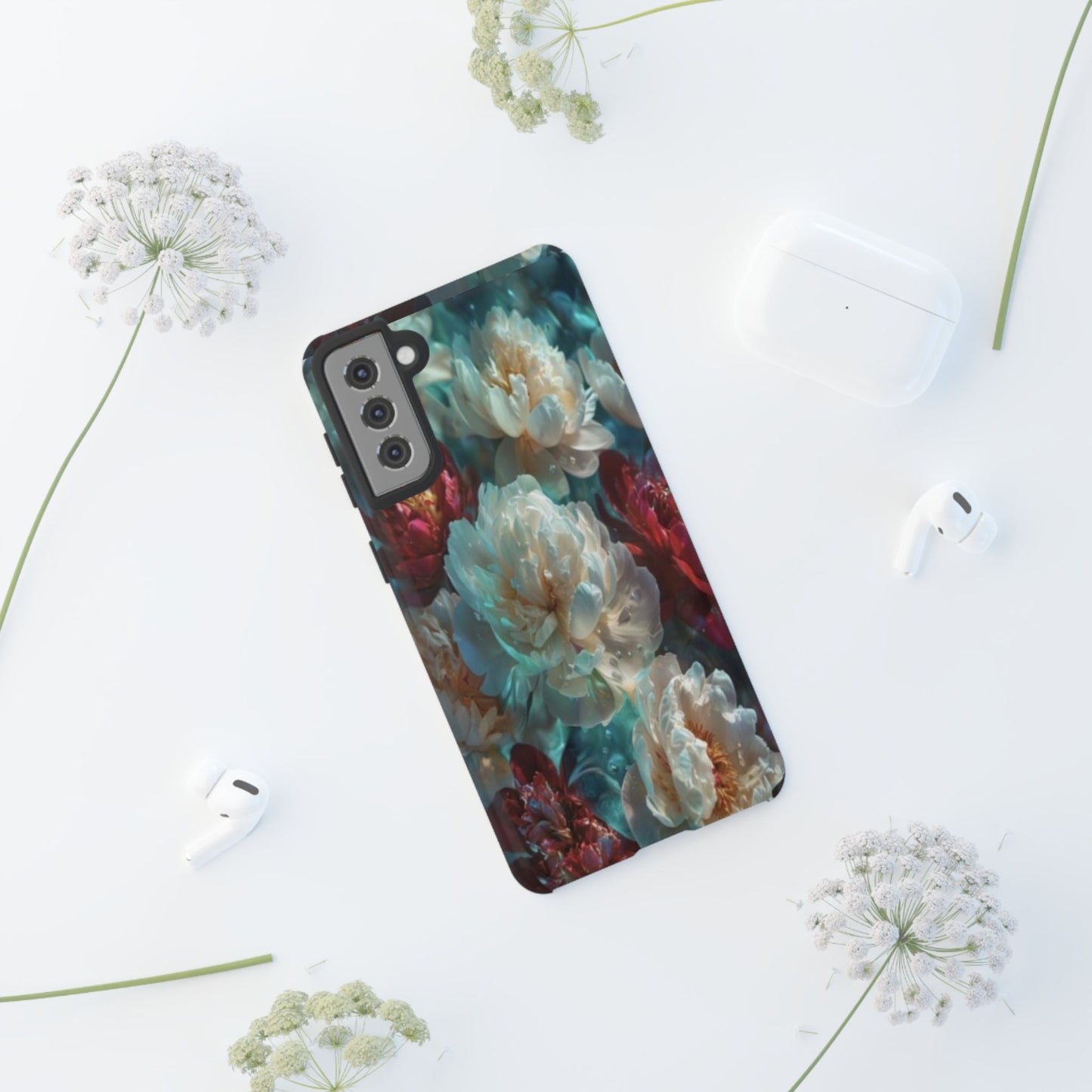 "Lady Whistledown's Peonies" Mobile Phone Case
