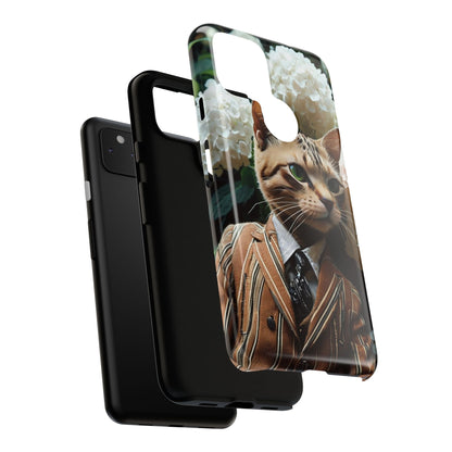 "The Feline Aristocrat" Mobile Phone Case