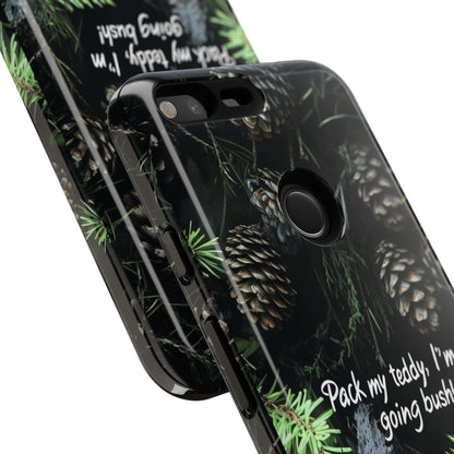 "Pack my Teddy" Mobile Phone Case