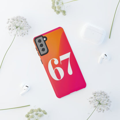 "67" Mobile Phone Case