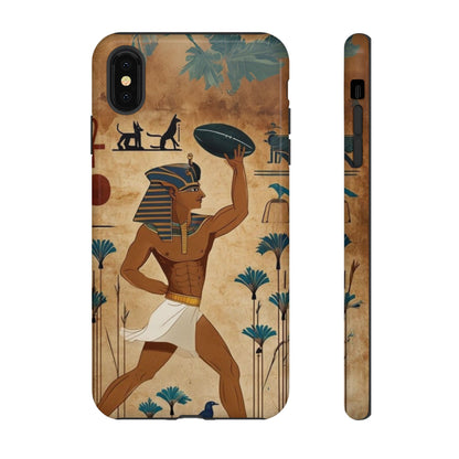 "Tutankhaman Takes the Pass" Mobile Phone Case