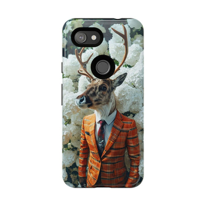 "The Stag" Mobile Phone Case (orange)