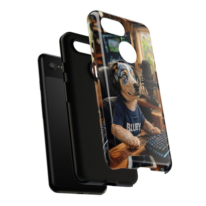"Blue Heeler - a Tribute to Bluey" Mobile Phone Case