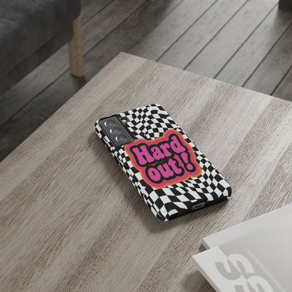 "Hard Out" Mobile Phone Case (pink)