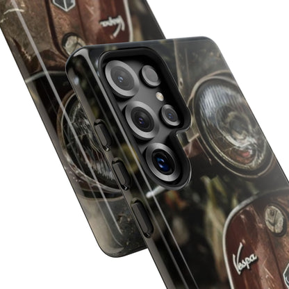 "Vespa. Old Soul, Full Tank" Mobile Phone Case