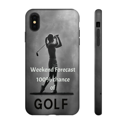"Weekend Forecast" Mobile Phone Case