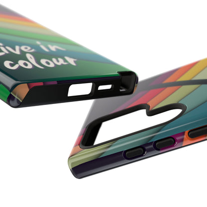 "Live in Colour" Mobile Phone Case