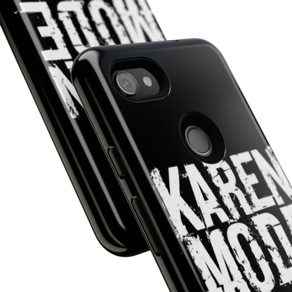 "Karen Mode On" Mobile Phone Case (green)