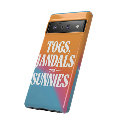"Togs, Jandals and Sunnies" Mobile Phone Case