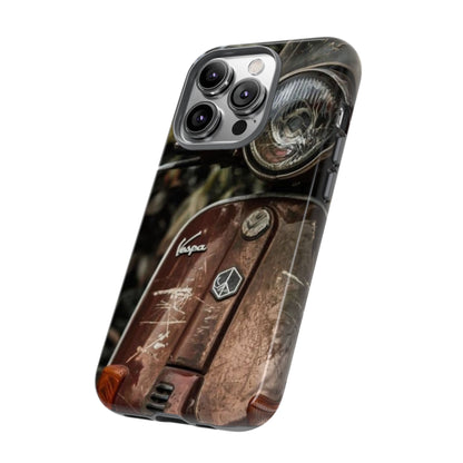 "Vespa. Old Soul, Full Tank" Mobile Phone Case