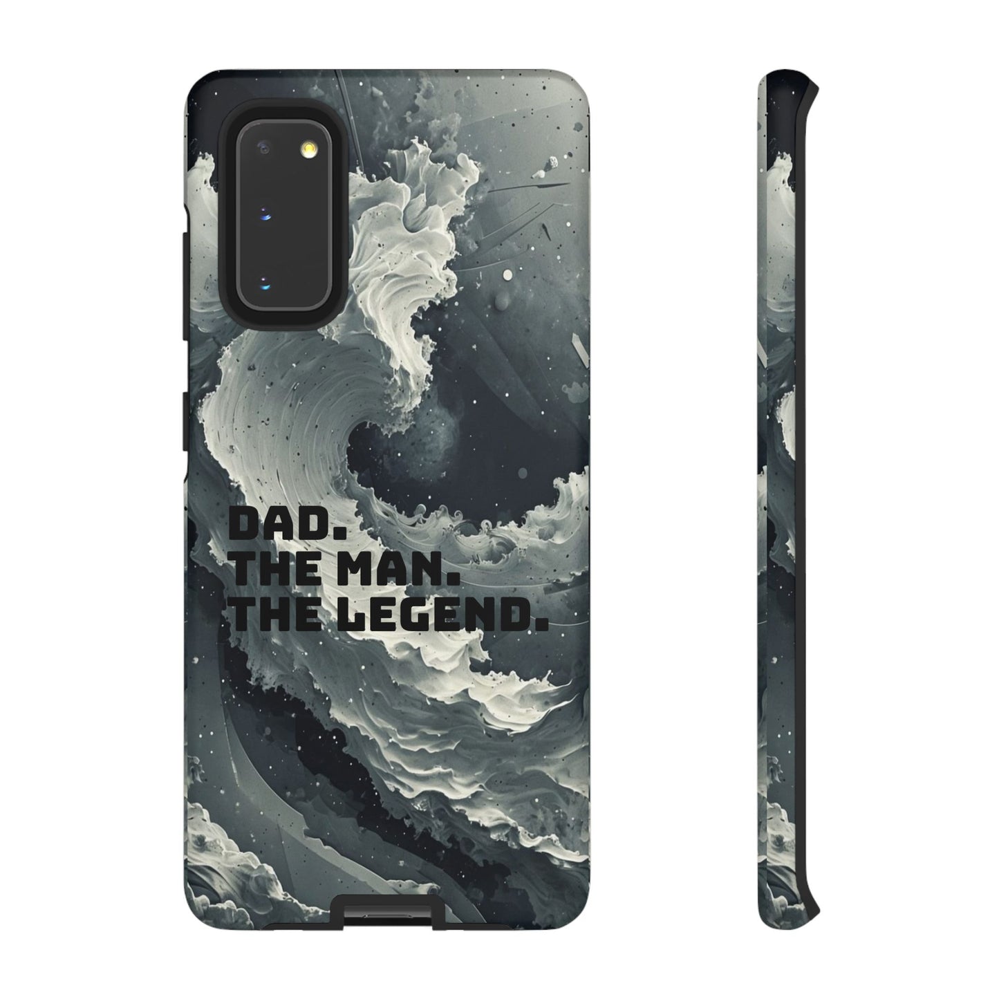 "Dad. The Man. The Legend" Mobile Phone Case (grey)