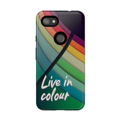 "Live in Colour" Mobile Phone Case