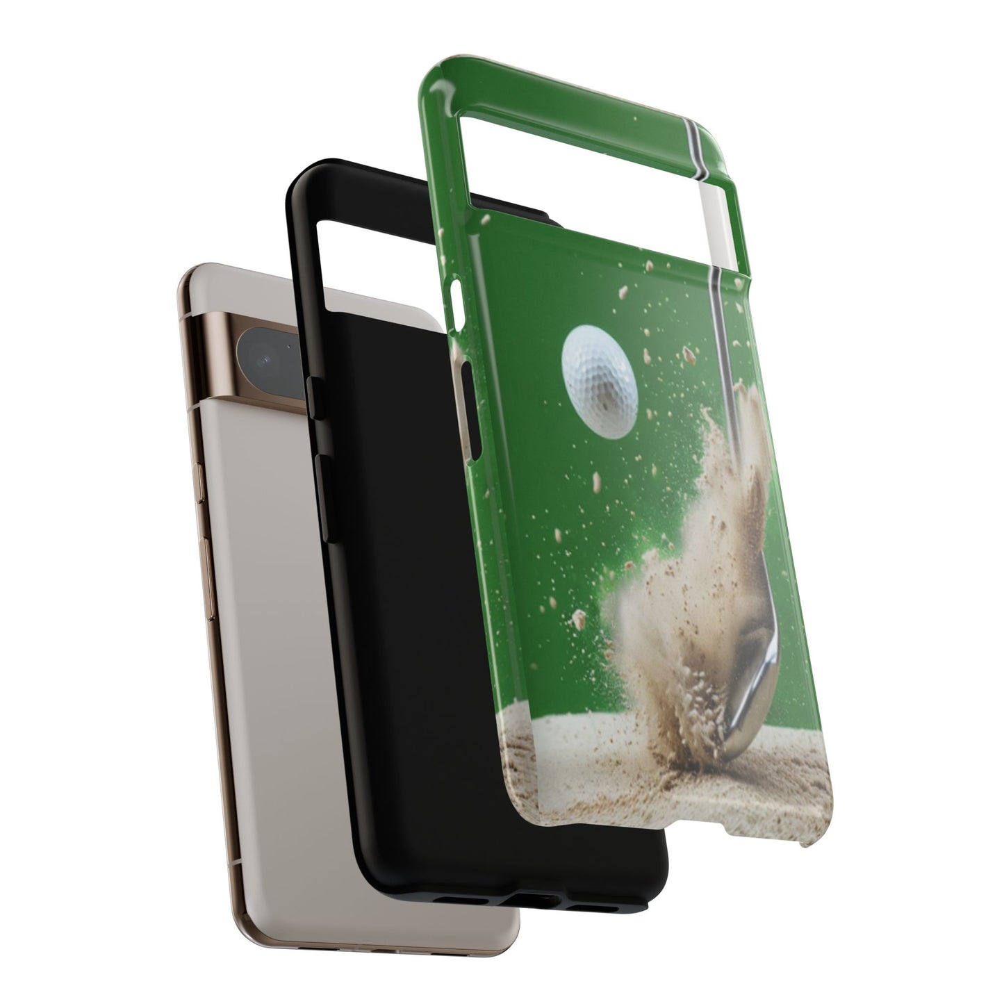 "Bunker Shot" Mobile Phone Case (light green)