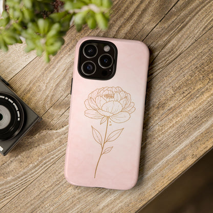 "Blush Peony" Mobile Phone Case