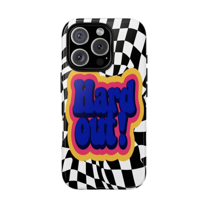 "Hard Out" Mobile Phone Case (blue)