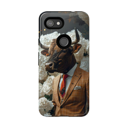 "The Genteel Bull" Mobile Phone Case