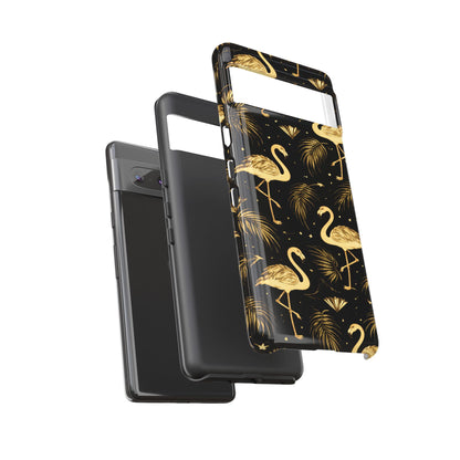 "Gold Flamingo" Mobile Phone Case