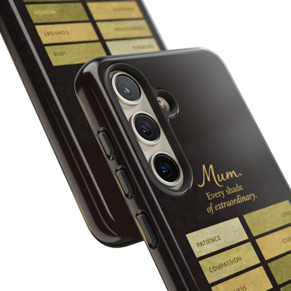 "Every Shade of Extraordinary" Mobile Phone Case (green)