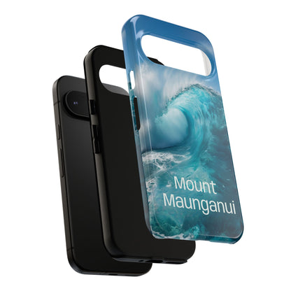 "Mount Maunganui" Mobile Phone Case (green)