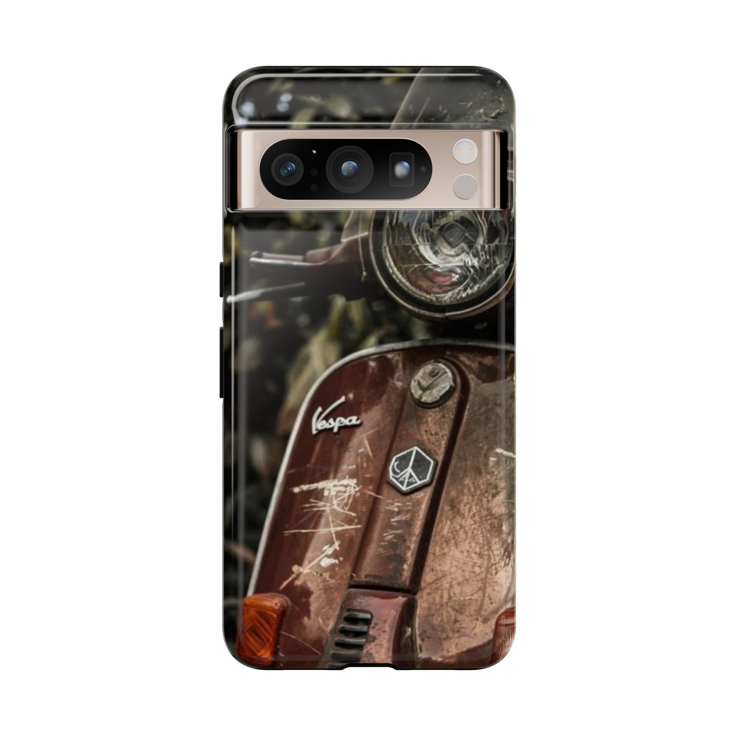 "Vespa. Old Soul, Full Tank" Mobile Phone Case
