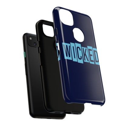 "Wicked" Mobile Phone Case (blue)