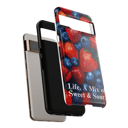 "Life. A Mix of Sweet and Sour" Mobile Phone Case
