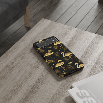 "Gold Flamingo" Mobile Phone Case