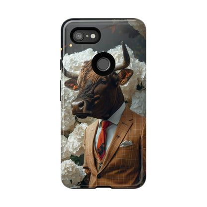 "The Genteel Bull" Mobile Phone Case