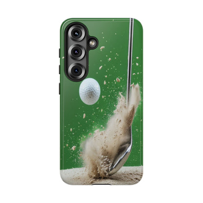 "Bunker Shot" Mobile Phone Case (light green)