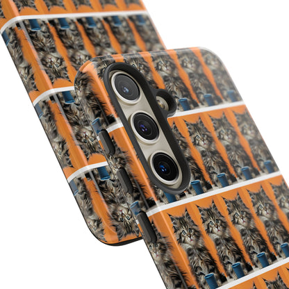 "Bad Hair, Good Coffee - we all need balance" Mobile Phone Case