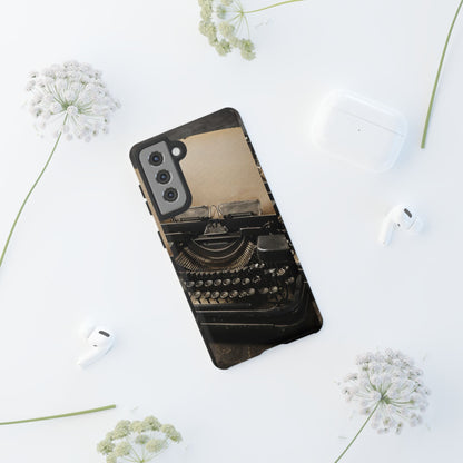 "Fade in. A Writer at the Cusp of Genius" Mobile Phone Case