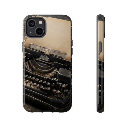 "Fade in. A Writer at the Cusp of Genius" Mobile Phone Case