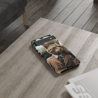 "The Feline Aristocrat" Mobile Phone Case