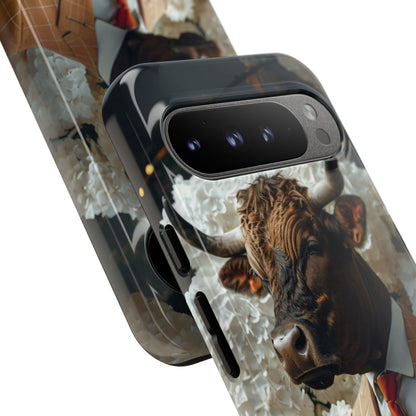 "The Genteel Bull" Mobile Phone Case