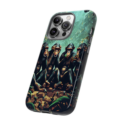 "Scroll No Evil" Mobile Phone Case
