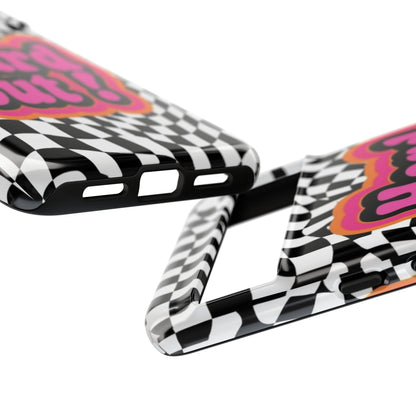 "Hard Out" Mobile Phone Case (pink)