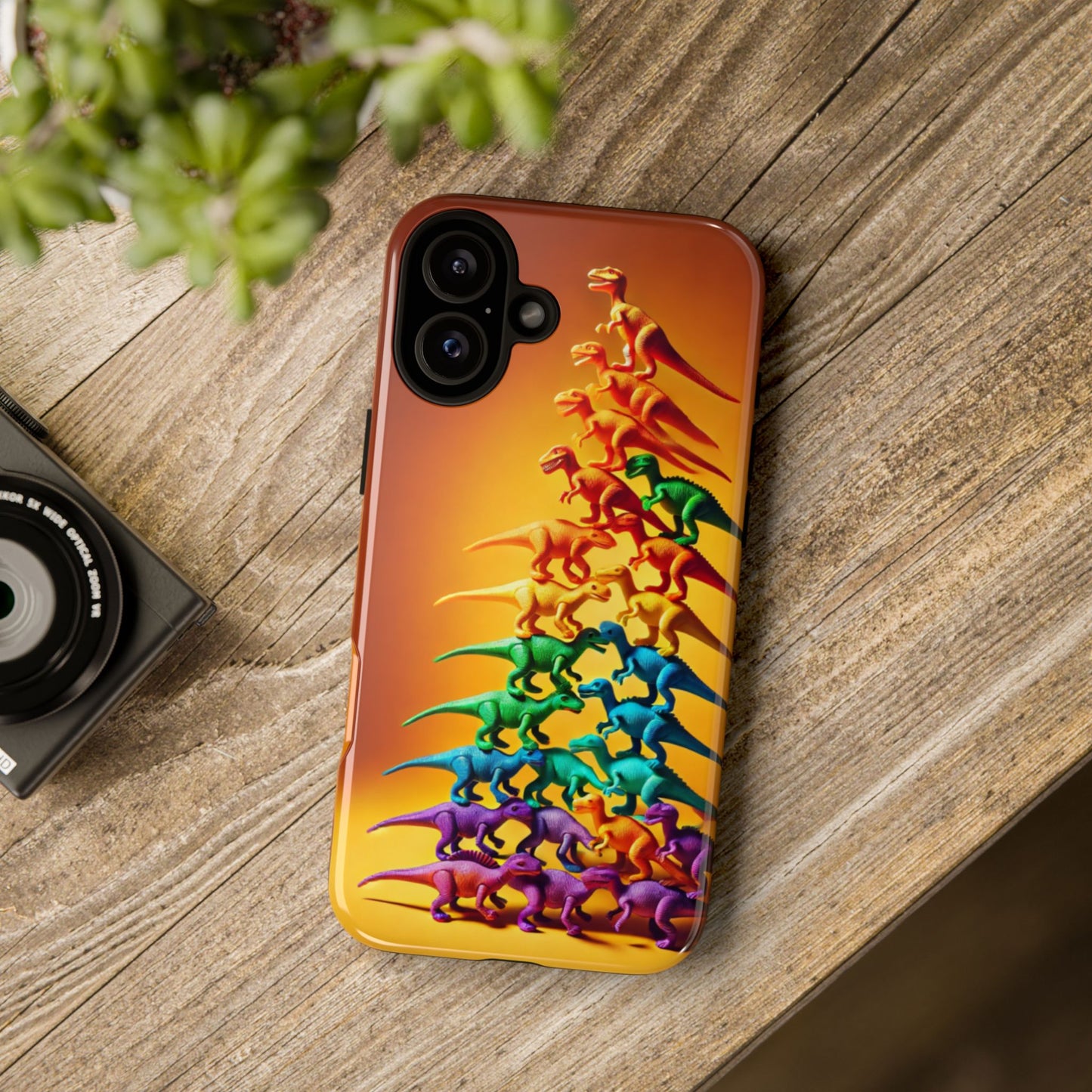 "Jurassic Glow-Up" Mobile Phone Case