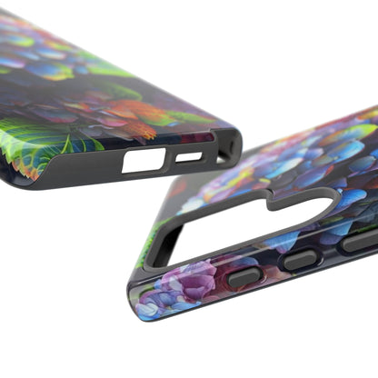 "Blue Mood, Bloom Mood" Mobile Phone Case