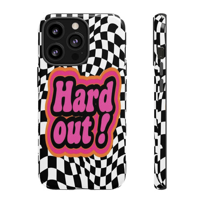 "Hard Out" Mobile Phone Case (pink)