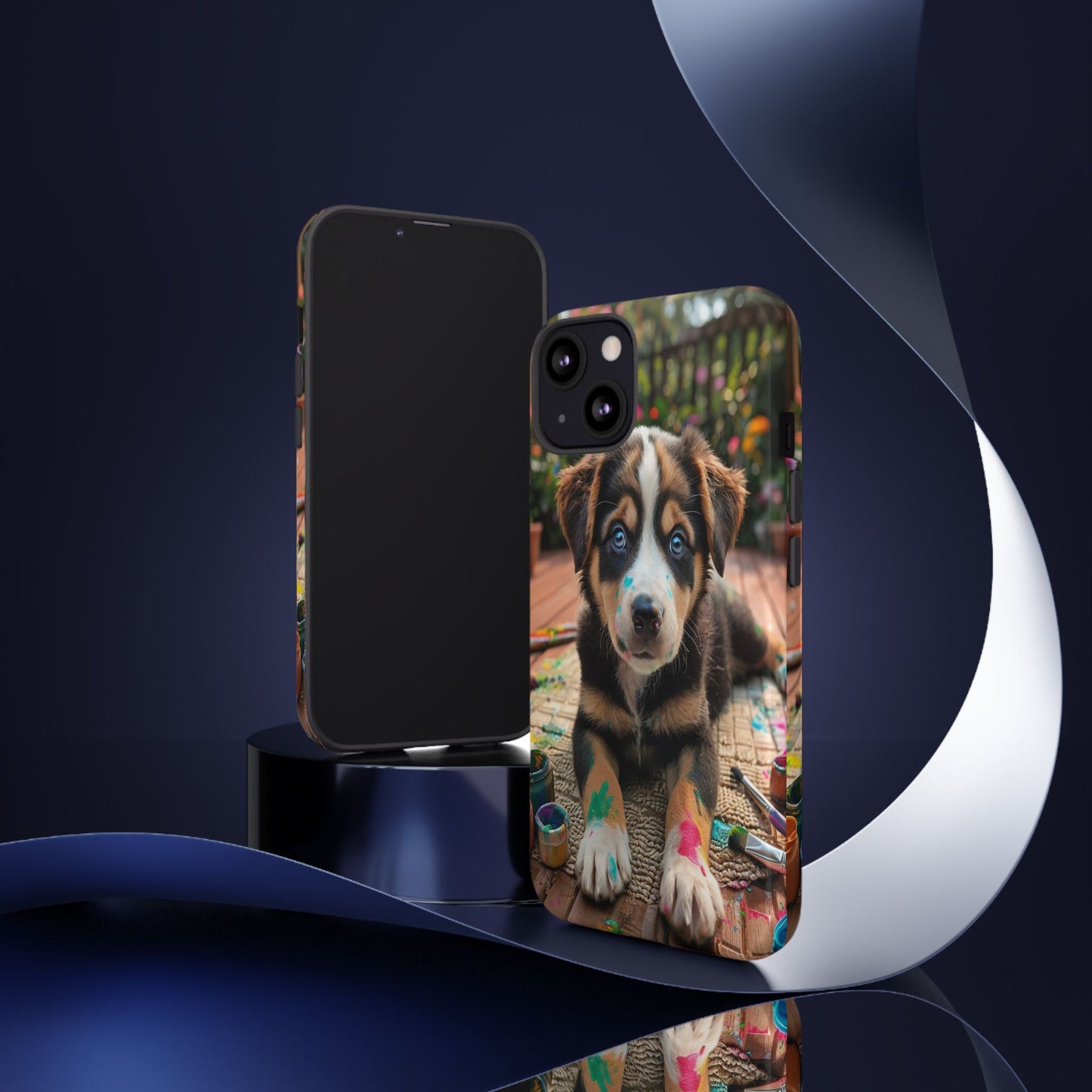 "Blue-Eyed Bandit" Mobile Phone Case