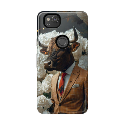 "The Genteel Bull" Mobile Phone Case